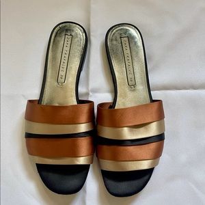 Zara Mutli Colored Flat Sandals